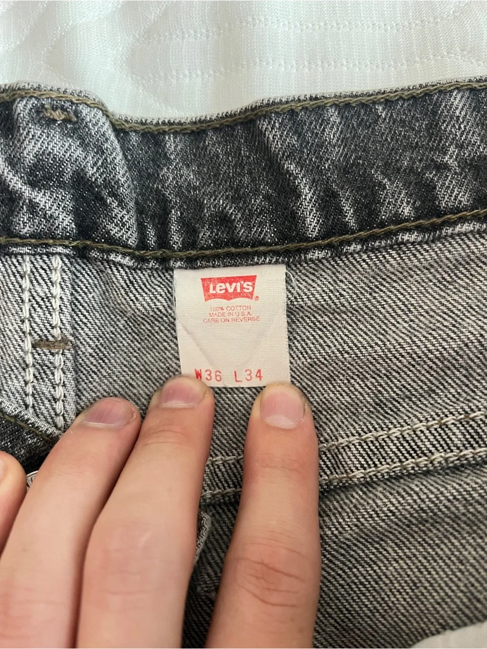 Levi's Men’s Black Washed Bootcut Jeans